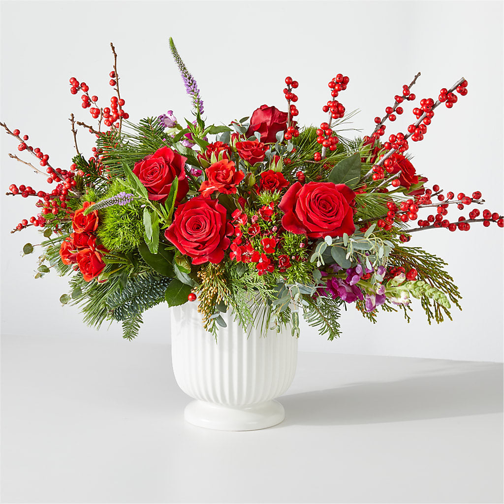 Big Red Bow Bouquet – Kiss Floral Llc, Claymont DE