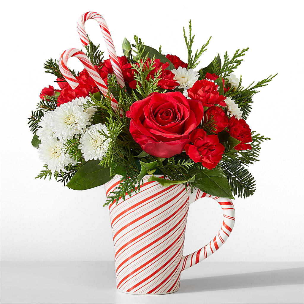 Peppermint Swirl Mug – Kiss Floral Llc, Claymont DE
