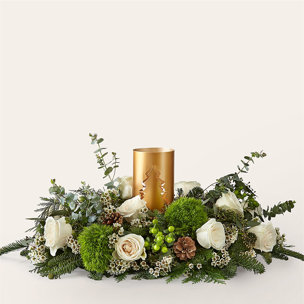 Chestnuts Roasting Centerpiece – Kiss Floral Llc, Claymont DE