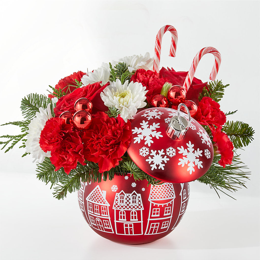 Cheer in the Air Ornament – Kiss Floral Llc, Claymont DE