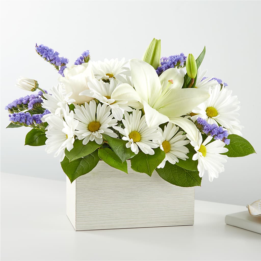 Beyond Blue Box Bouquet – Kiss Floral Llc, Claymont DE