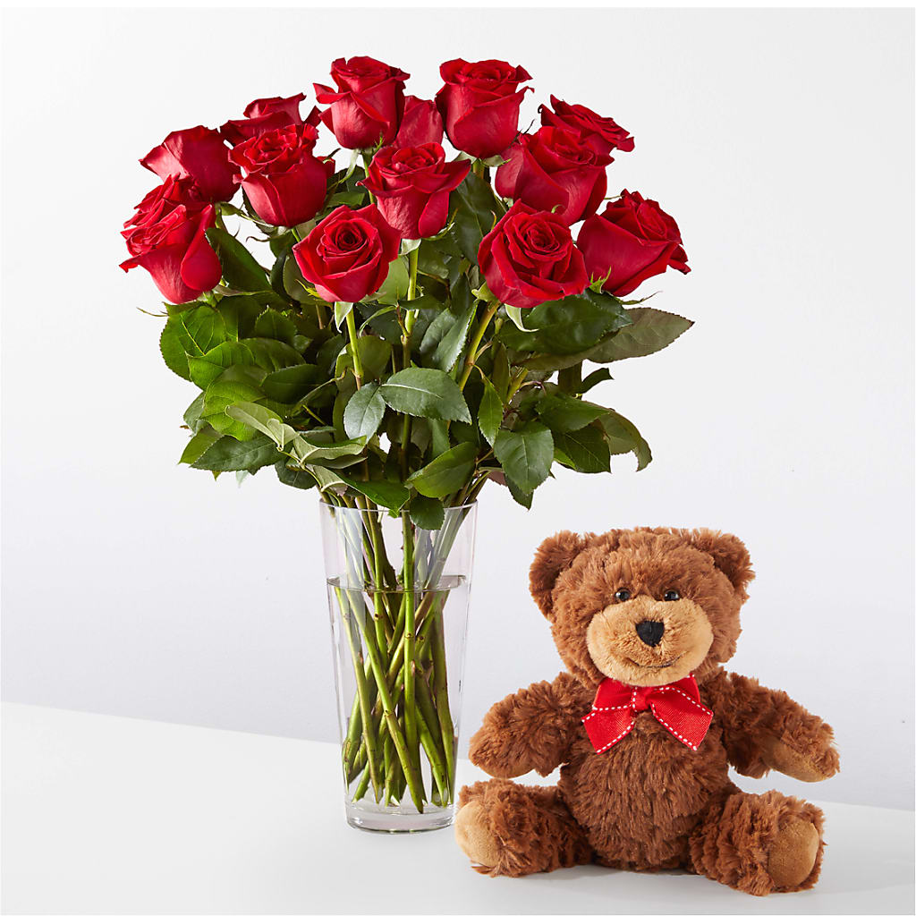Romantic Long Stem Red Rose Bouquet Bundles – Kiss Floral Llc, Claymont DE