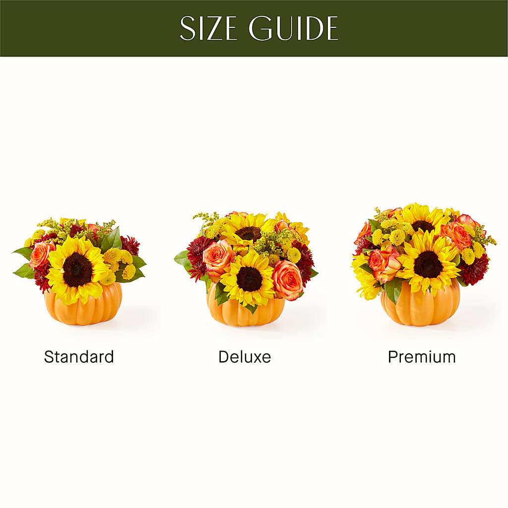 Golden Gourd Pumpkin Bouquet – Kiss Floral Llc, Claymont DE