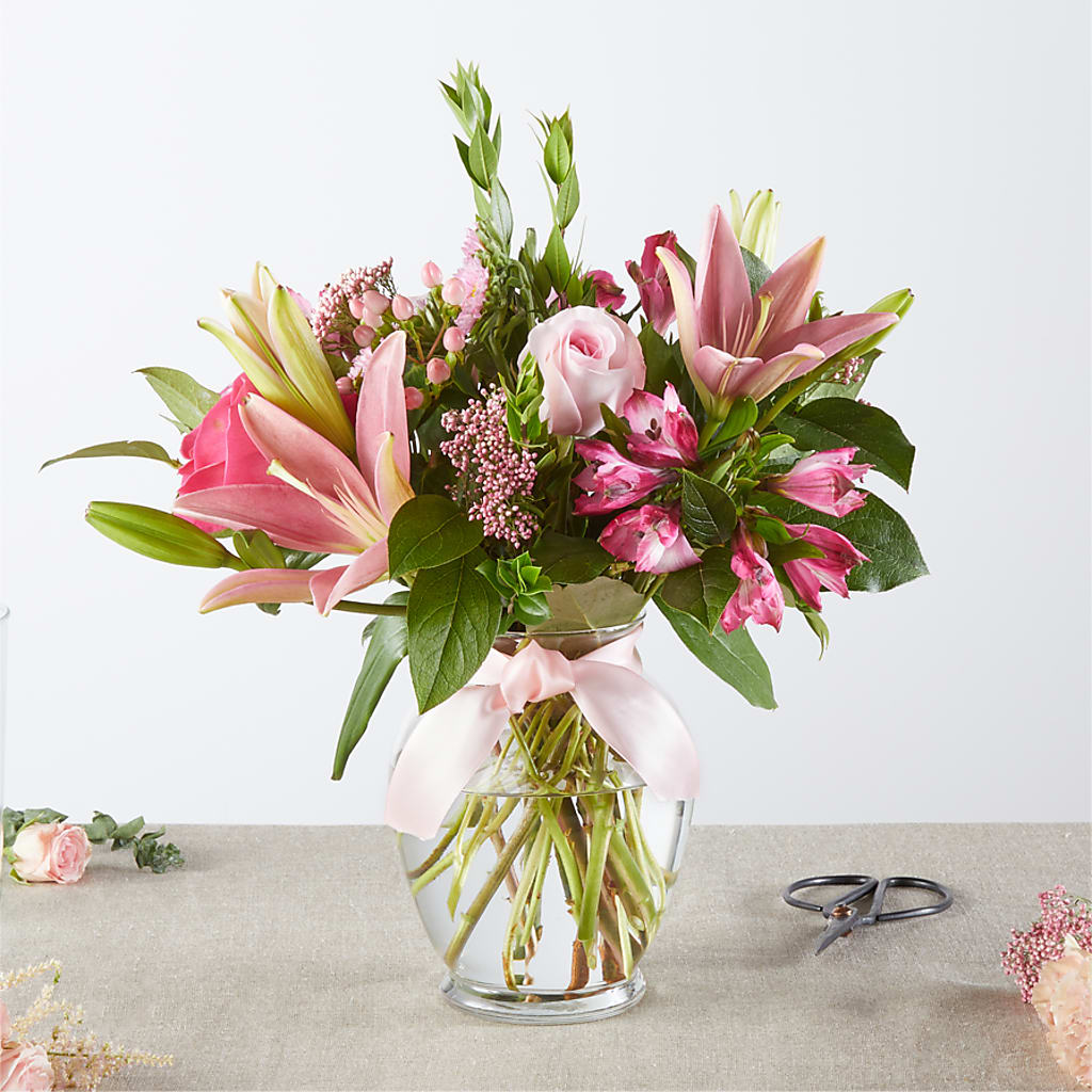Pink Ribbon - A Florist Original – Kiss Floral Llc, Claymont DE