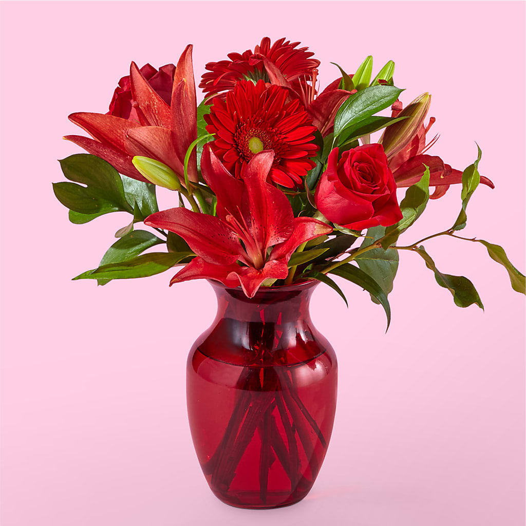 Burnin' Love Bouquet – Kiss Floral Llc, Claymont DE