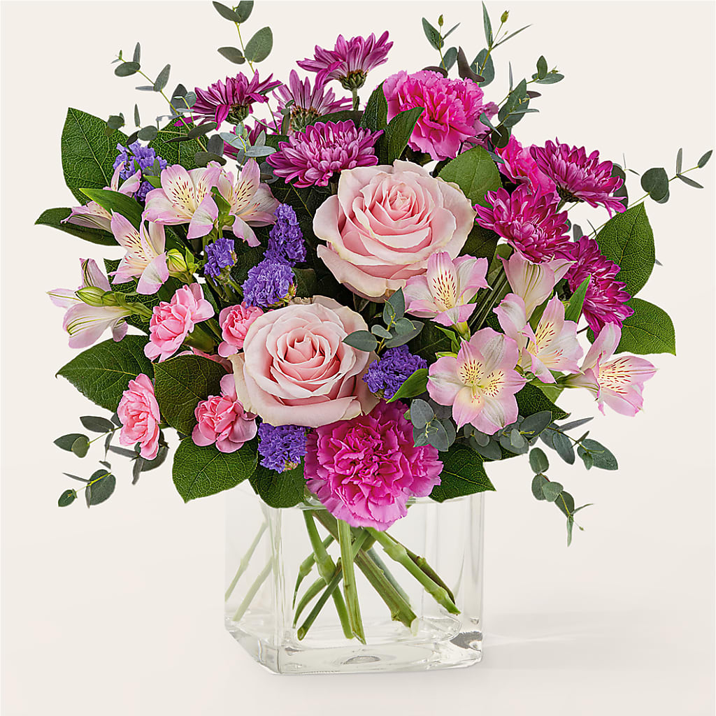 Rosy Radiance Bouquet – Kiss Floral Llc, Claymont DE