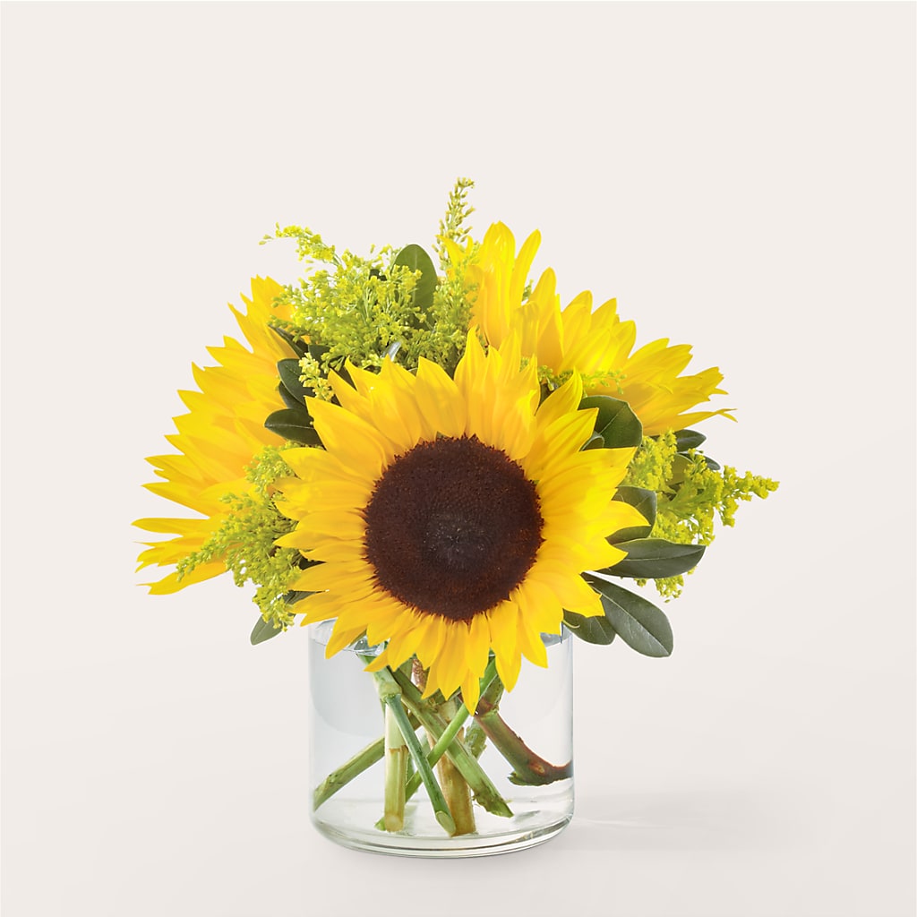 Beaming Sunflower Bouquet – Kiss Floral Llc, Claymont DE