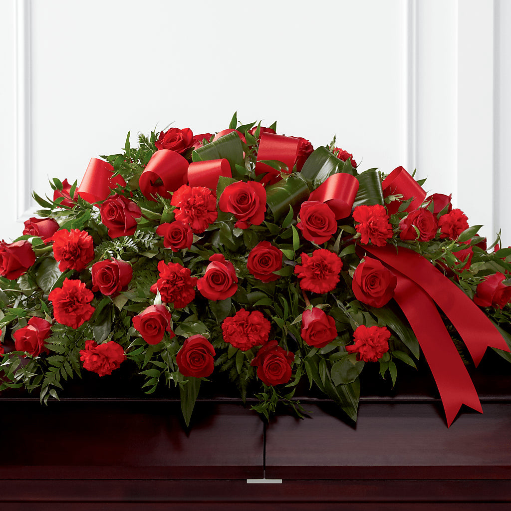 Tribute of Life Casket Spray – Kiss Floral Llc, Claymont DE