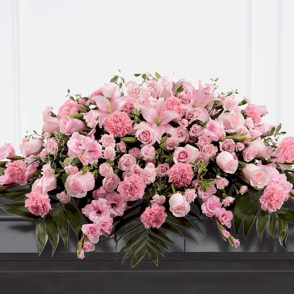 Garden of Comfort Casket Spray (Standard) – Kiss Floral Llc, Claymont DE