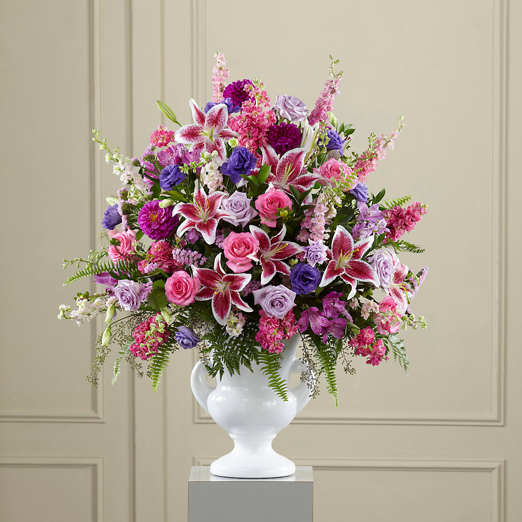 Peaceful Tribute Arrangement – Kiss Floral Llc, Claymont DE