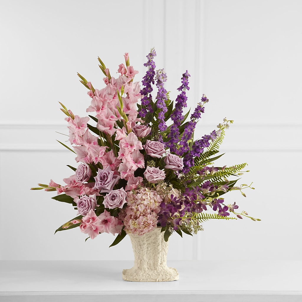 Flowing Garden Arrangement – Kiss Floral Llc, Claymont DE