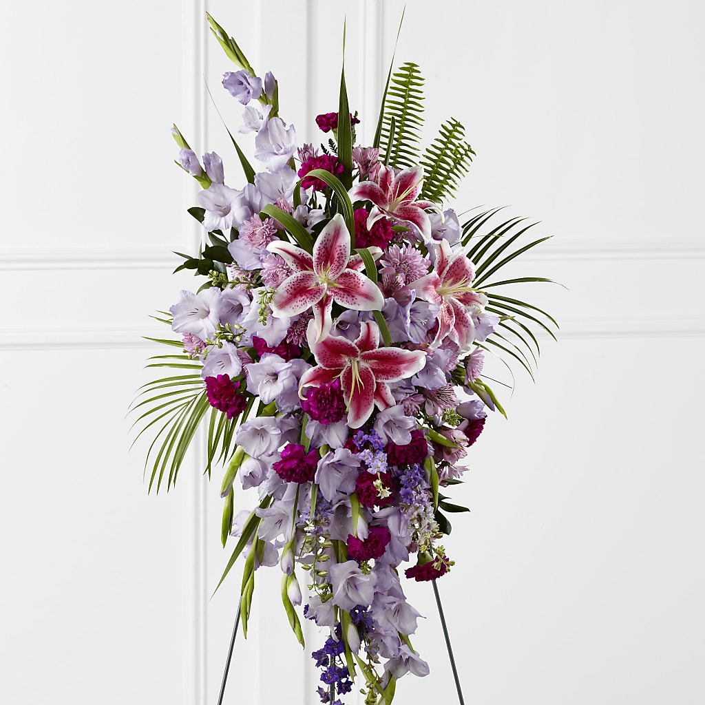 Tender Touch Standing Spray – Kiss Floral Llc, Claymont DE