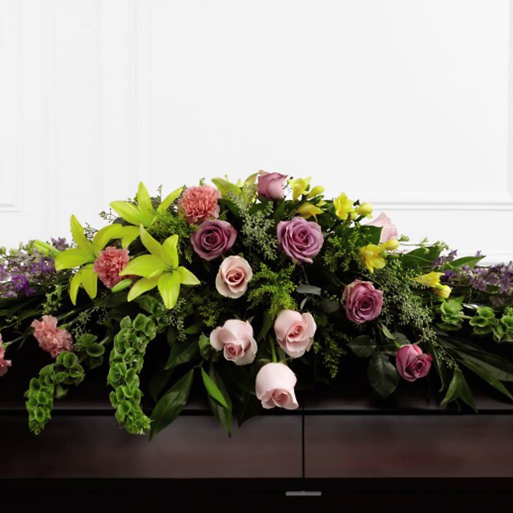 Forever Beloved Casket Spray – Kiss Floral Llc, Claymont DE