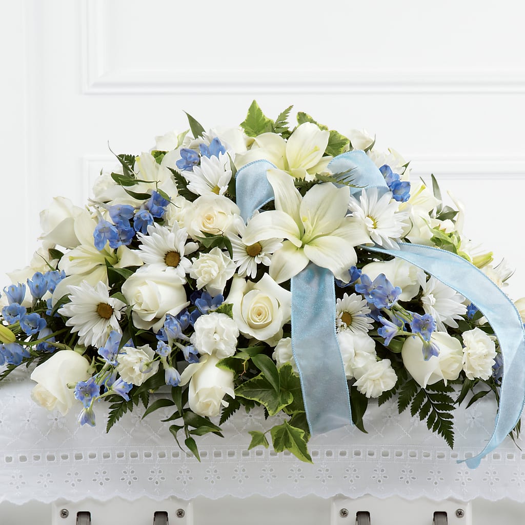 Tender Treasure Casket Spray – Kiss Floral Llc, Claymont DE