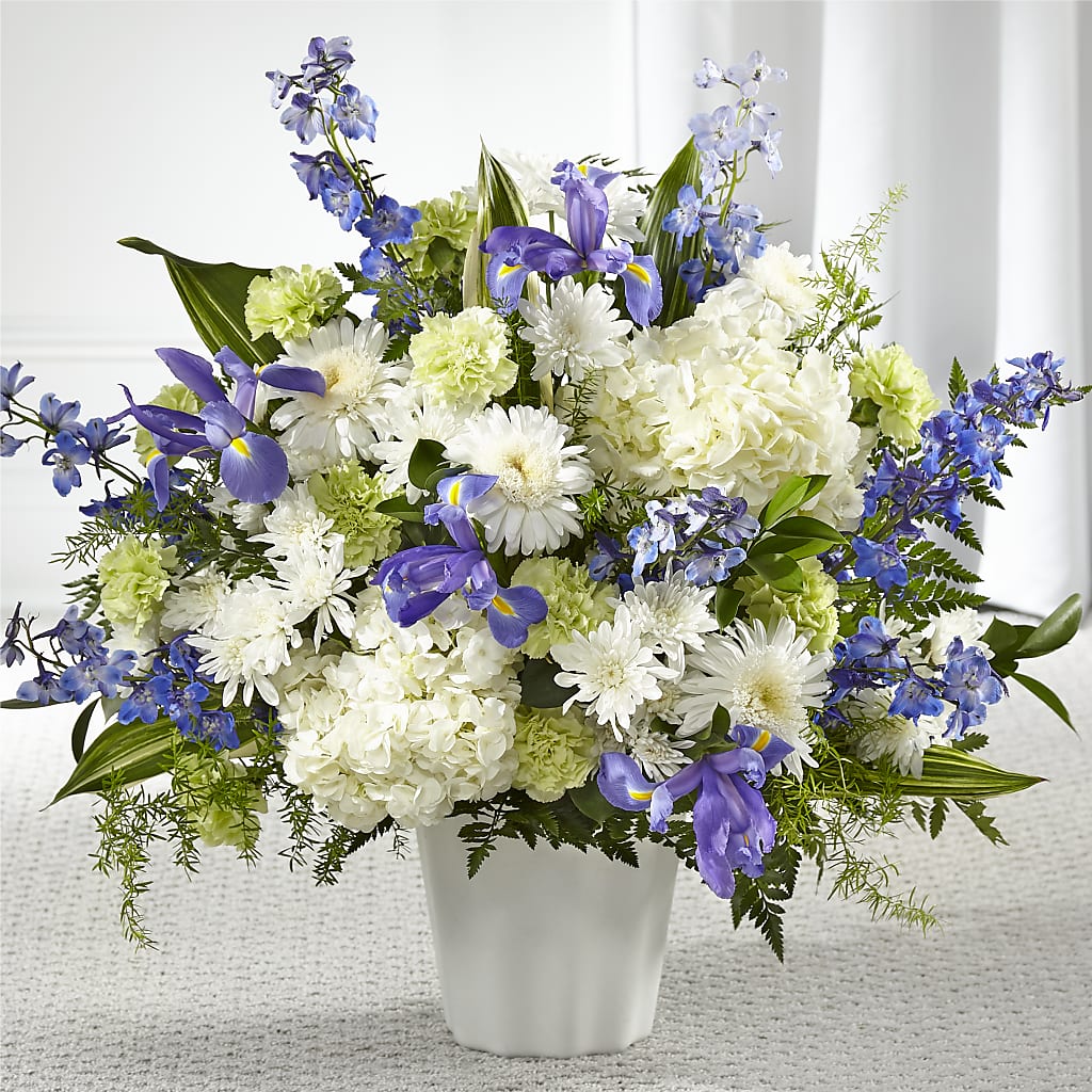 Soft Serenity Floor Basket – Kiss Floral Llc, Claymont DE