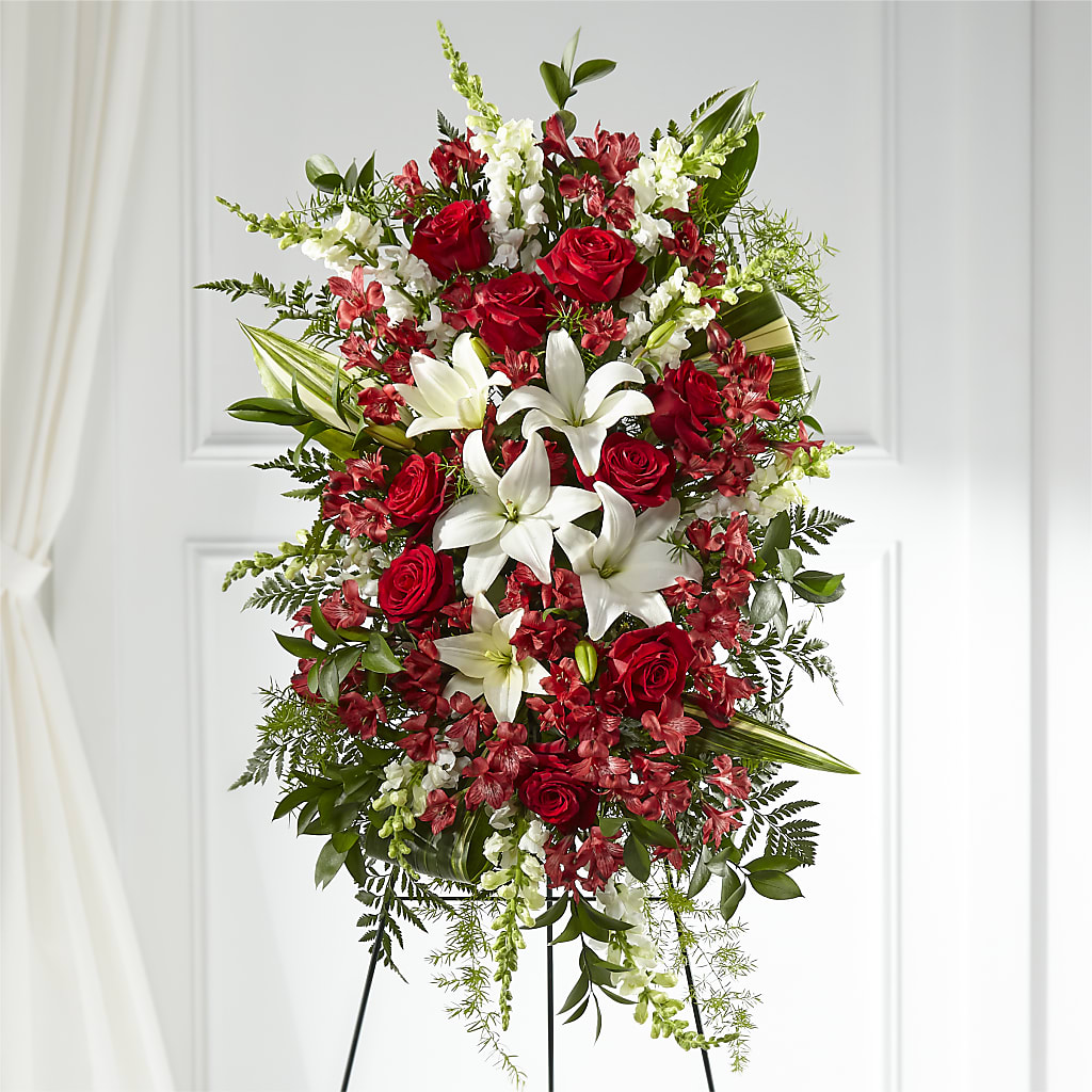 Everlasting Memory Standing Spray – Kiss Floral Llc, Claymont DE