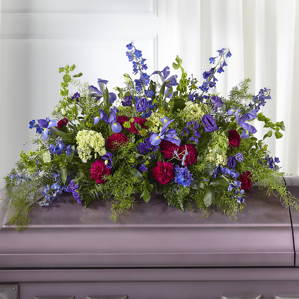 Always Treasured Casket Spray – Kiss Floral Llc, Claymont DE