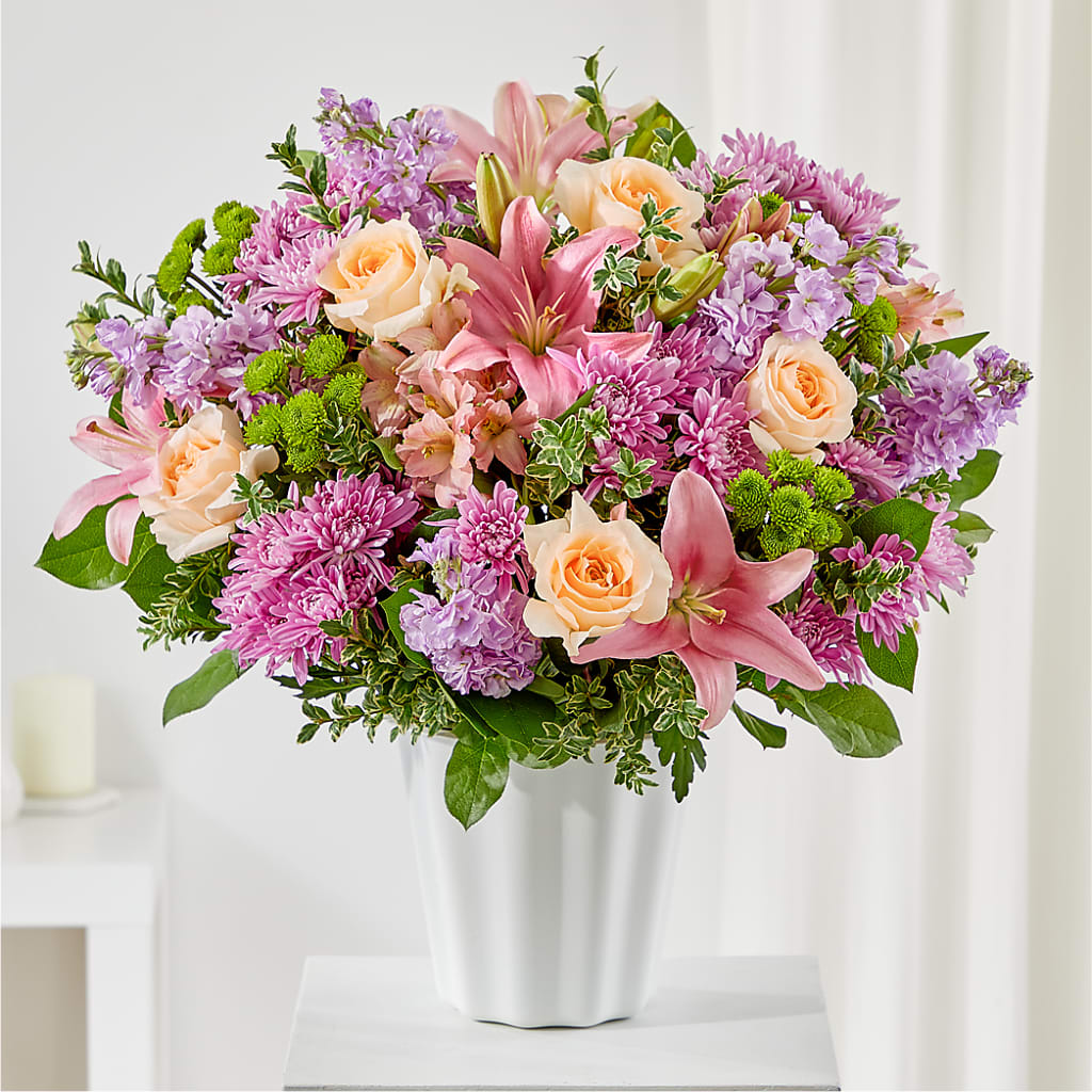 Supportive Embrace Tabletop Basket – Kiss Floral Llc, Claymont DE