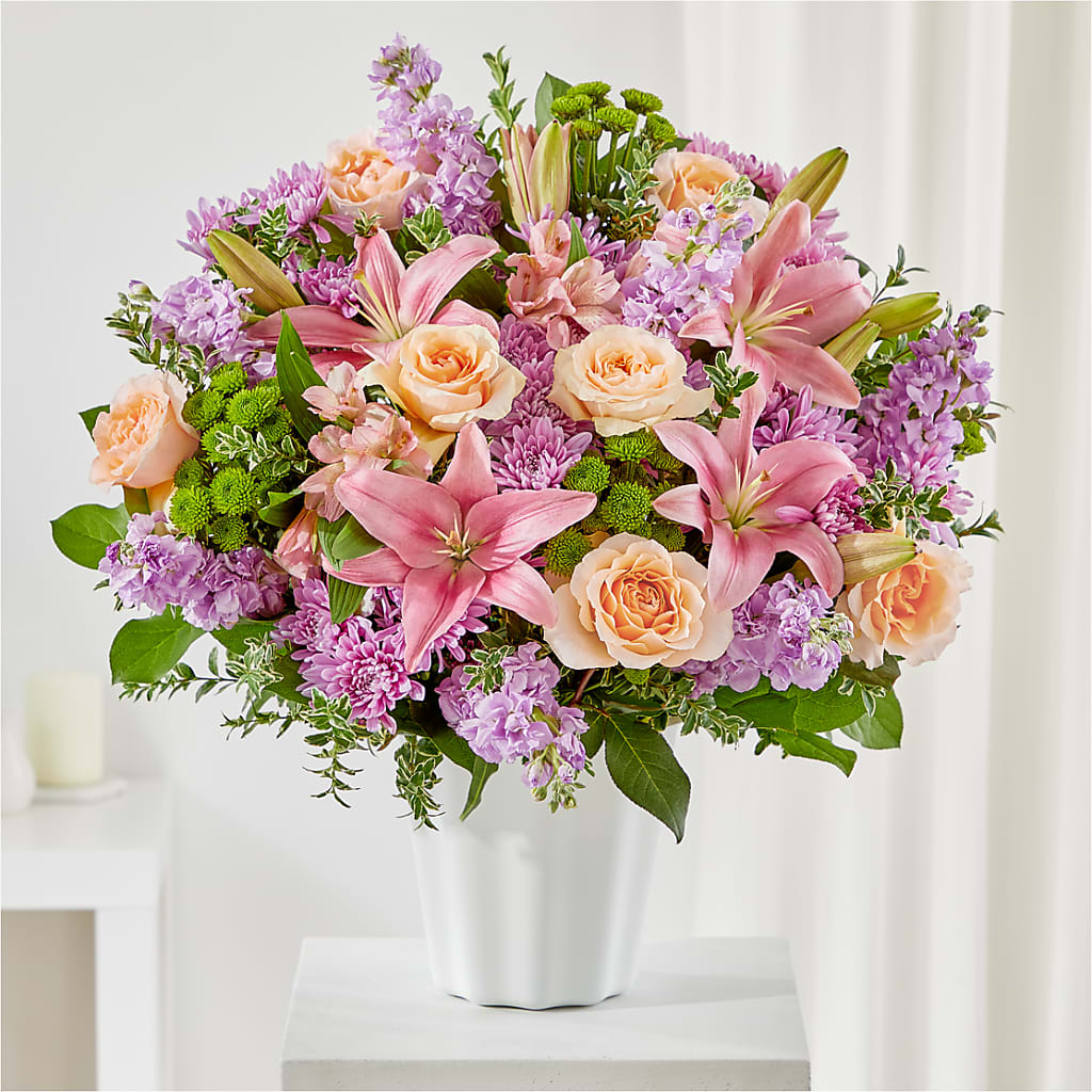 Supportive Embrace Tabletop Basket – Kiss Floral Llc, Claymont DE