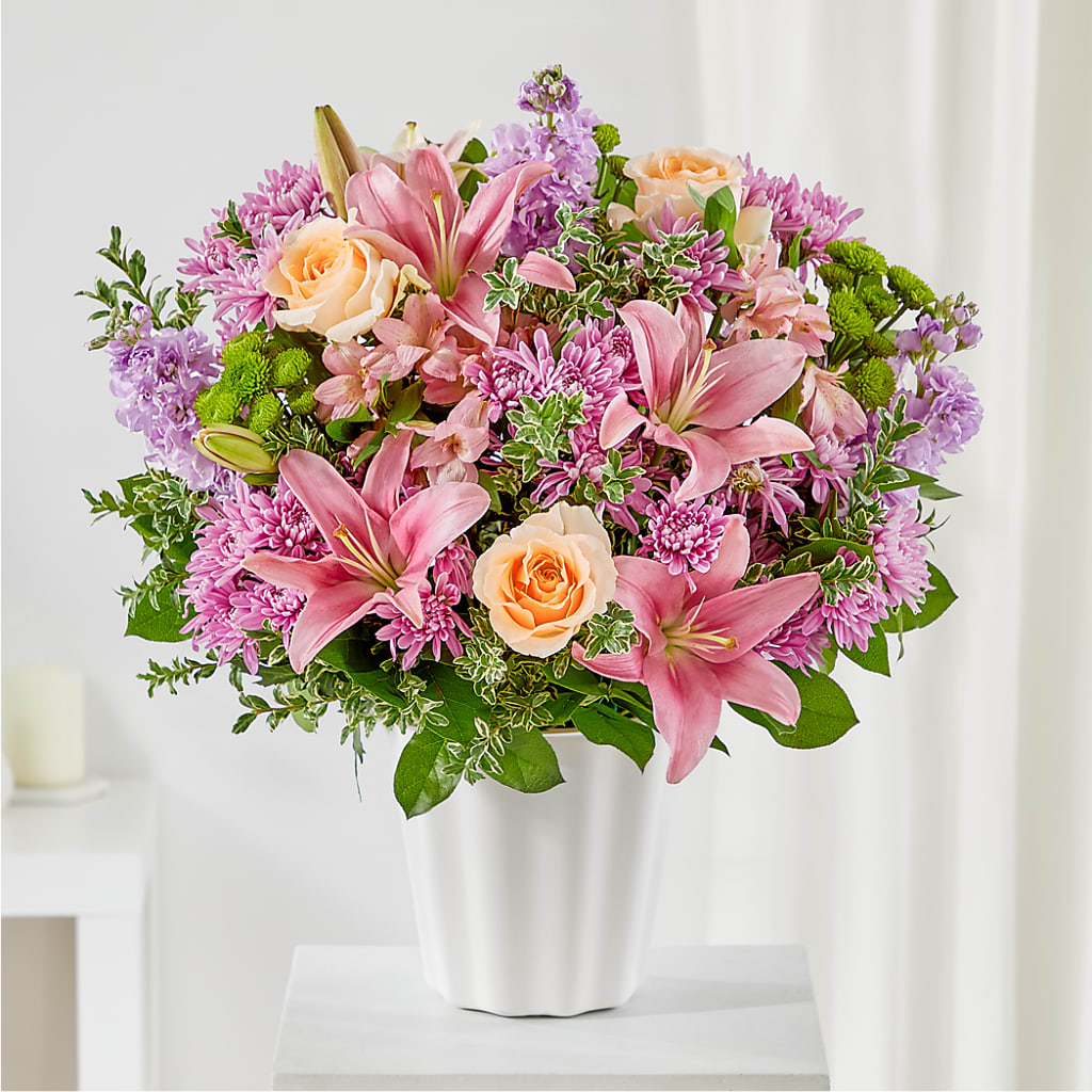 Supportive Embrace Tabletop Basket – Kiss Floral Llc, Claymont DE
