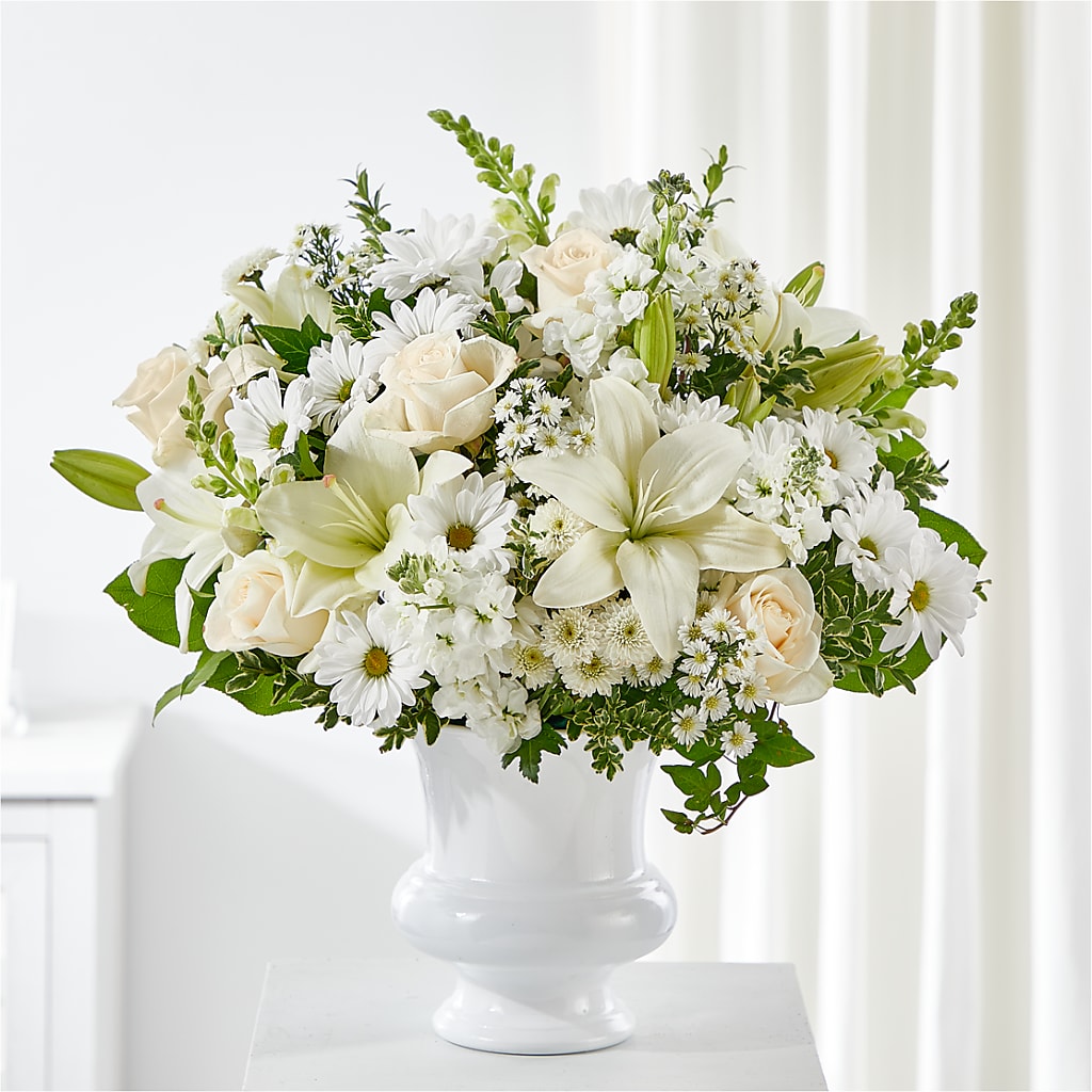 Uplifting Urn Arrangement – Kiss Floral Llc, Claymont DE