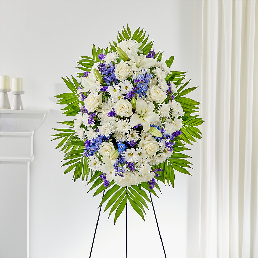 At Rest Standing Spray – Kiss Floral Llc, Claymont DE