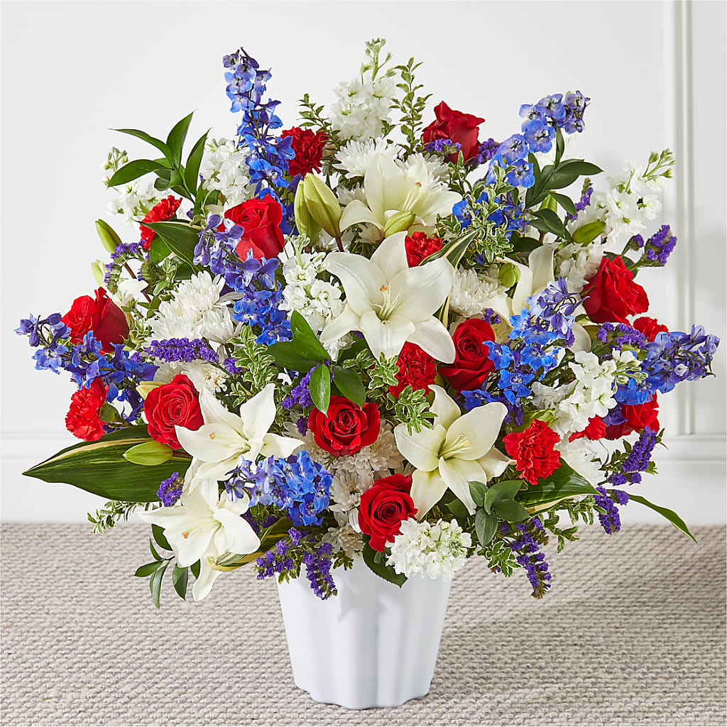Consoled Floor Basket – Kiss Floral Llc, Claymont DE