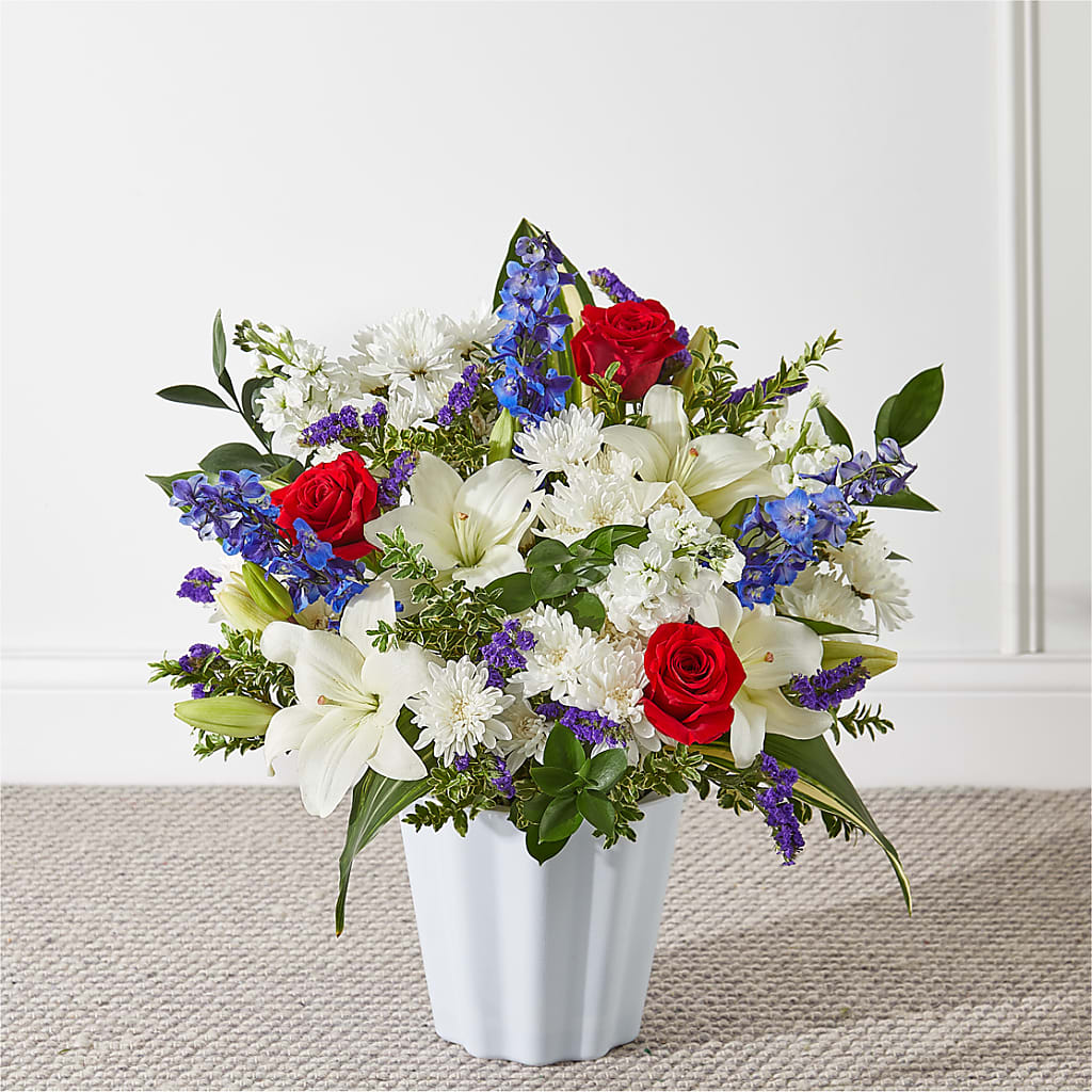 Consoled Floor Basket – Kiss Floral Llc, Claymont DE