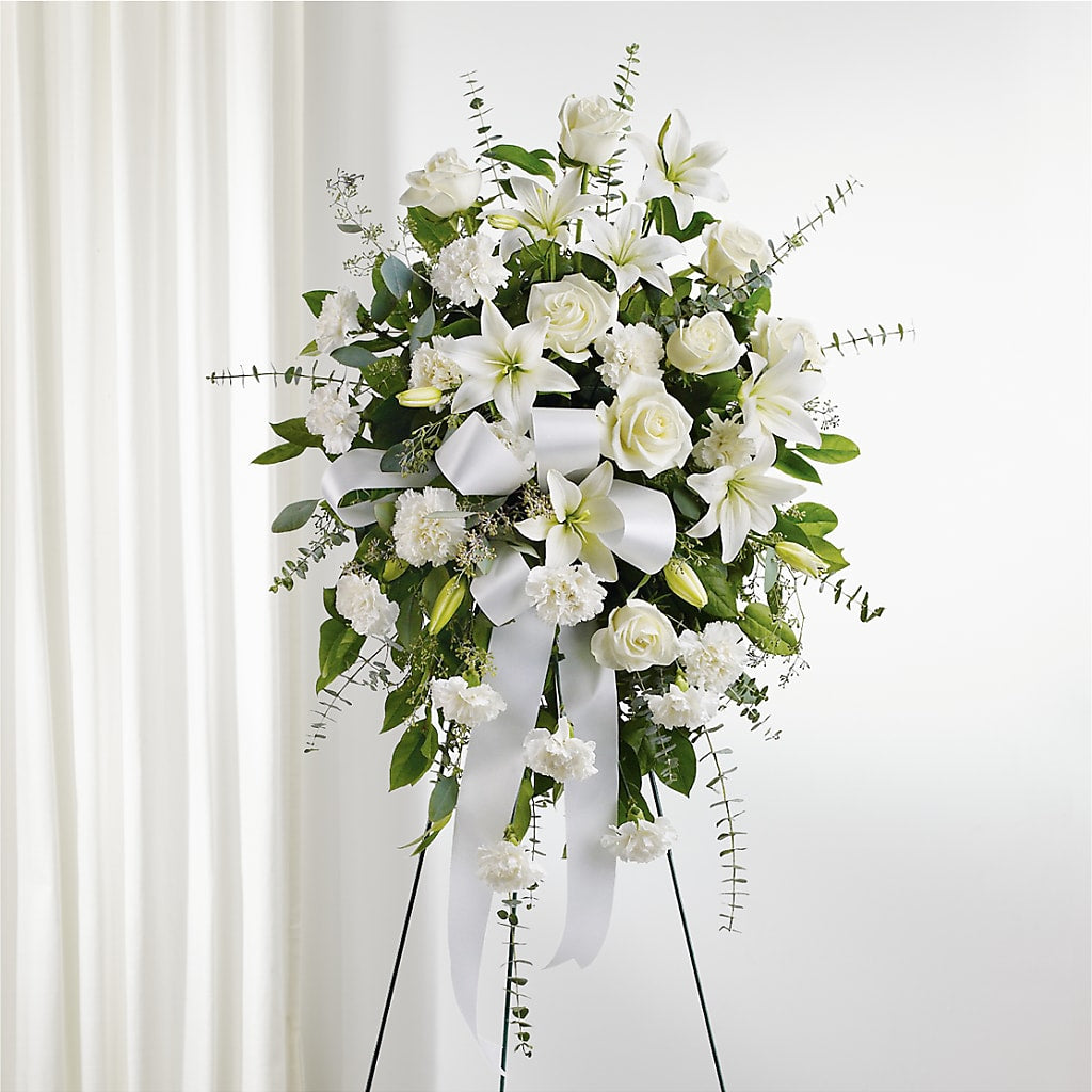 With Care Standing Spray – Kiss Floral Llc, Claymont DE