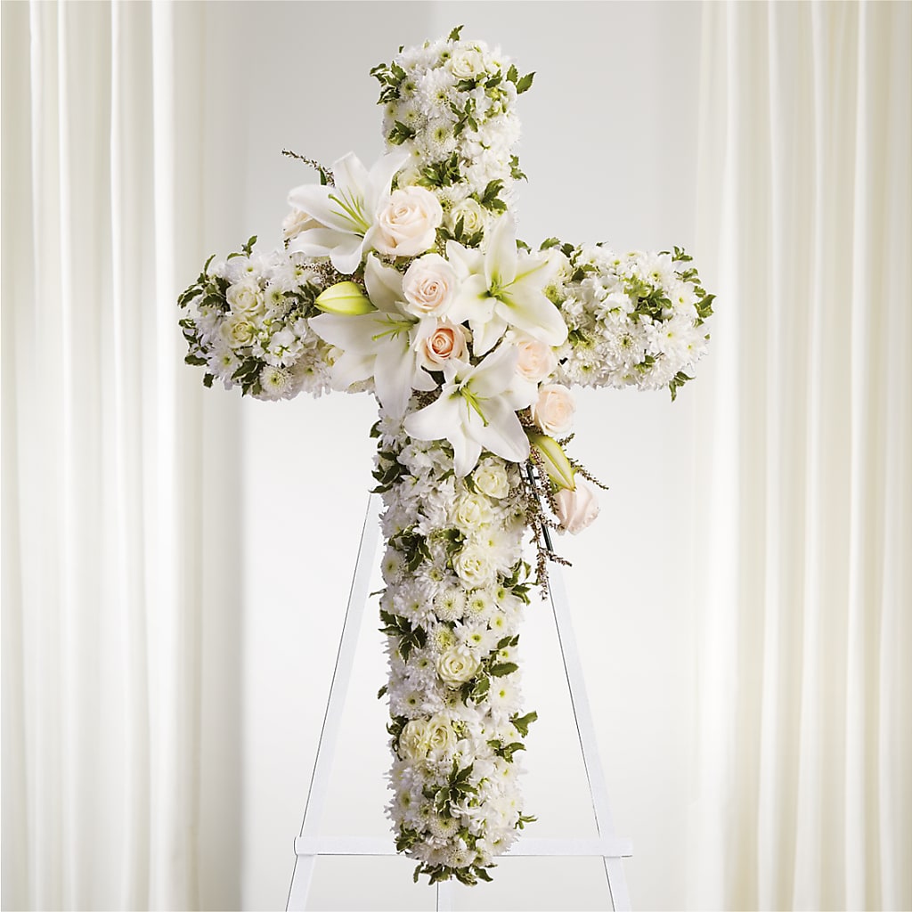 Spiritual Guidance Standing Spray – Kiss Floral Llc, Claymont DE