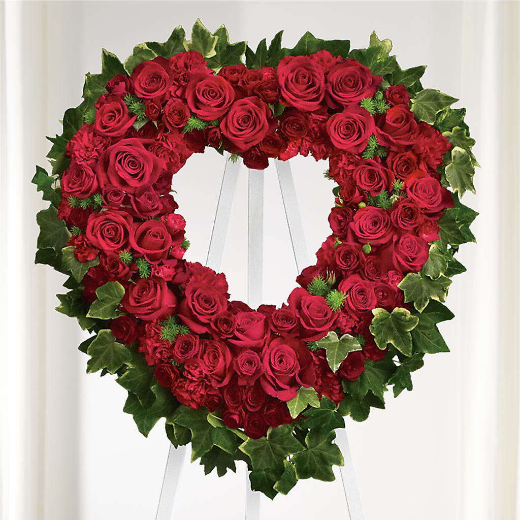Wholehearted Standing Spray – Kiss Floral Llc, Claymont DE