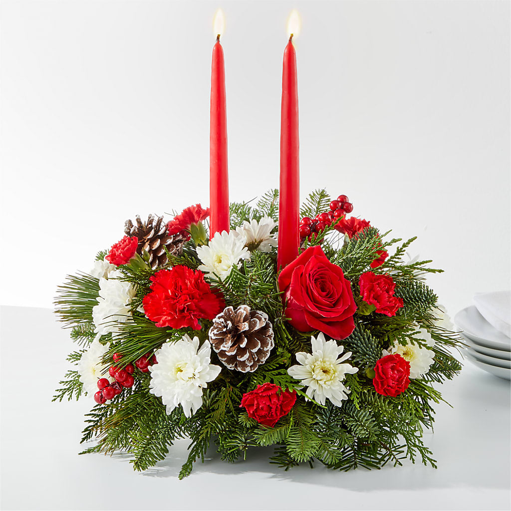Holiday Soiree Centerpiece – Kiss Floral Llc, Claymont DE