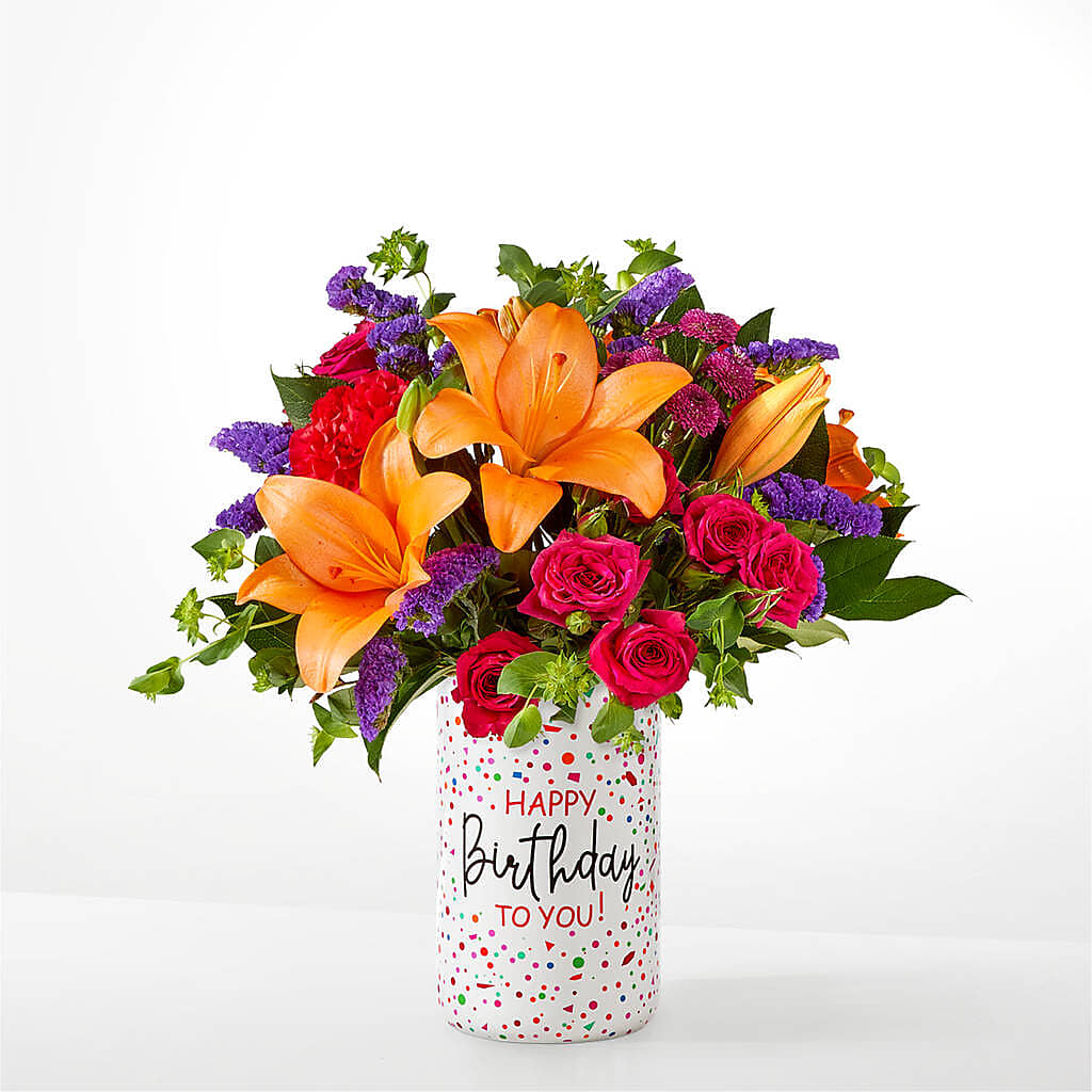 Birthday Palooza Bouquet –  Kiss Floral Llc, Claymont DE
