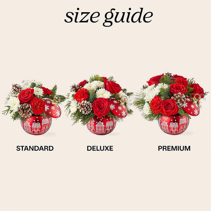 Christmas Village Ornament –  Kiss Floral Llc, Claymont DE