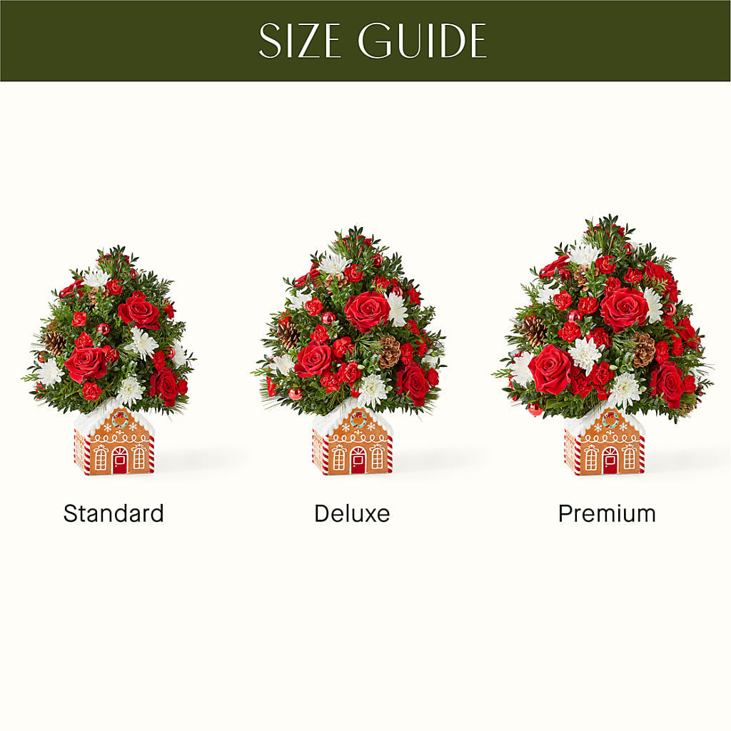 Spiced Gingerbread Tree –  Kiss Floral Llc, Claymont DE
