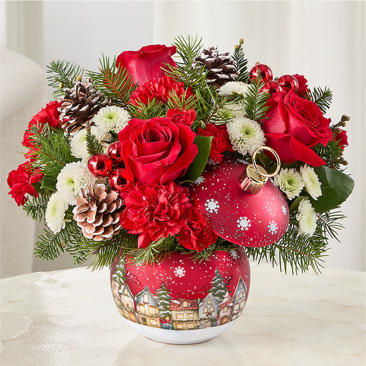 Christmas Carols Ornament –  Kiss Floral Llc, Claymont DE