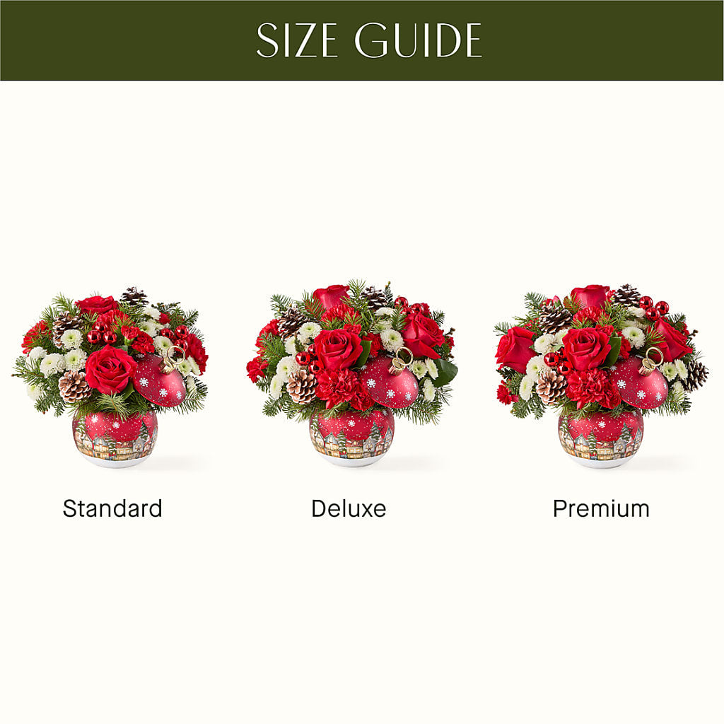 Christmas Carols Ornament –  Kiss Floral Llc, Claymont DE