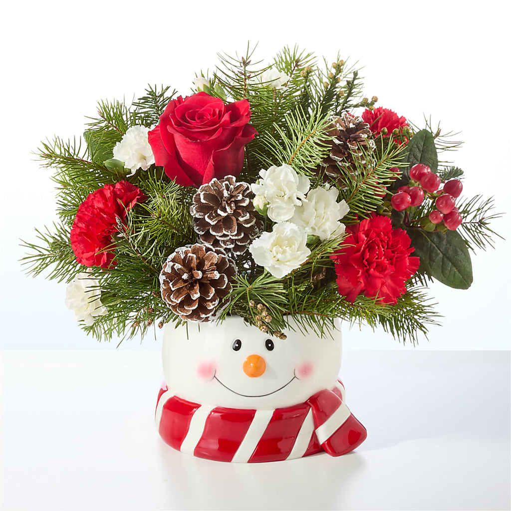 Jolly Snowman Bouquet –  Kiss Floral Llc, Claymont DE