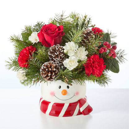 Jolly Snowman Bouquet –  Kiss Floral Llc, Claymont DE