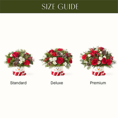 Jolly Snowman Bouquet –  Kiss Floral Llc, Claymont DE