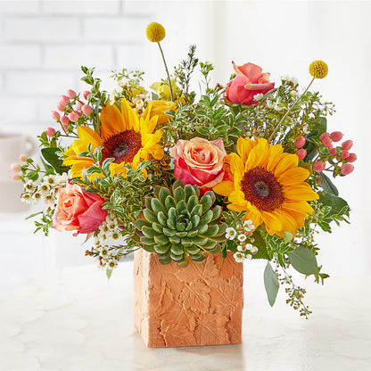 Sunflower Season Bouquet –  Kiss Floral Llc, Claymont DE