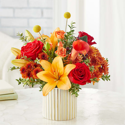 Scarlet Skies Bouquet –  Kiss Floral Llc, Claymont DE