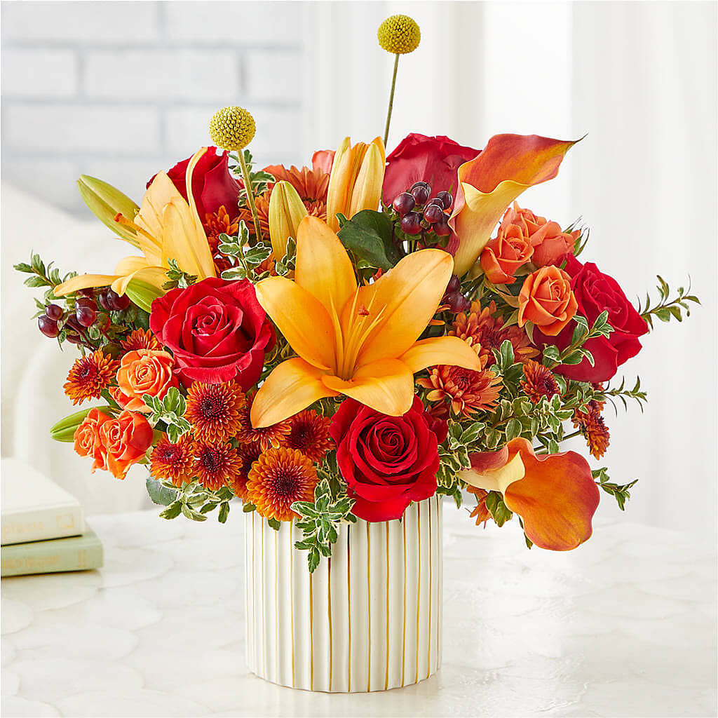Scarlet Skies Bouquet –  Kiss Floral Llc, Claymont DE