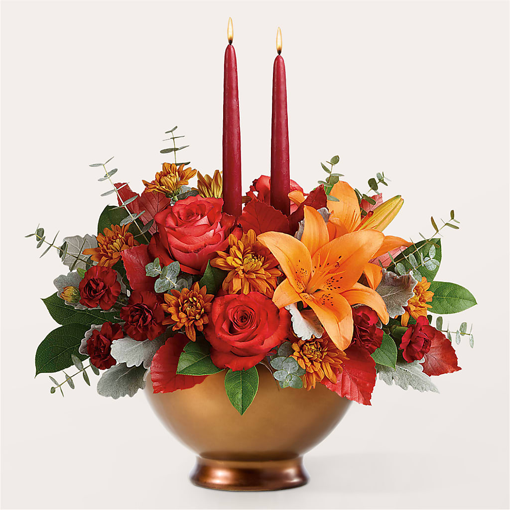 Fruits of Fall Centerpiece –  Kiss Floral Llc, Claymont DE