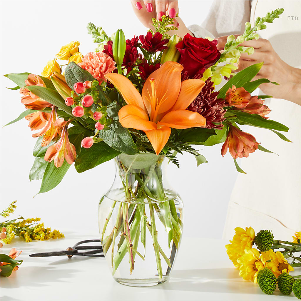 Fall Delight – A Florist Original –  Kiss Floral Llc, Claymont DE
