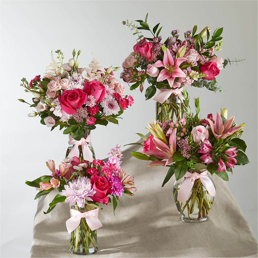 Pink Ribbon - A Florist Original –  Kiss Floral Llc, Claymont DE