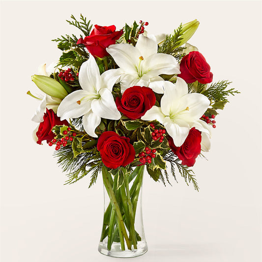 Sparkling Snowflakes Bouquet –  Kiss Floral Llc, Claymont DE