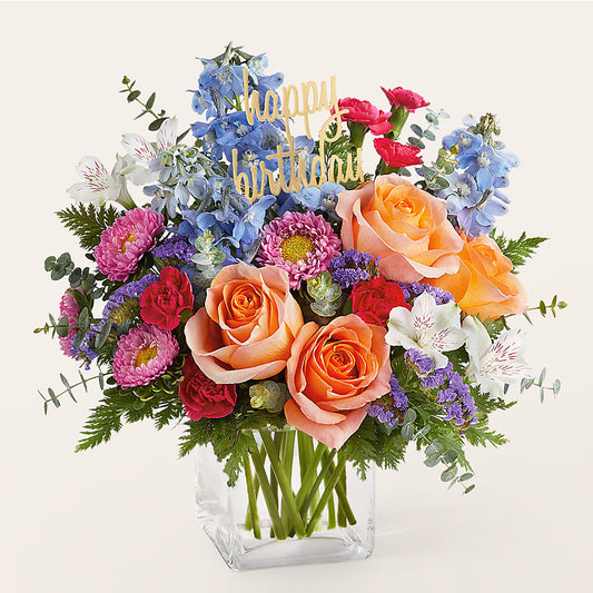 Birthday Bash Bouquet –  Kiss Floral Llc, Claymont DE