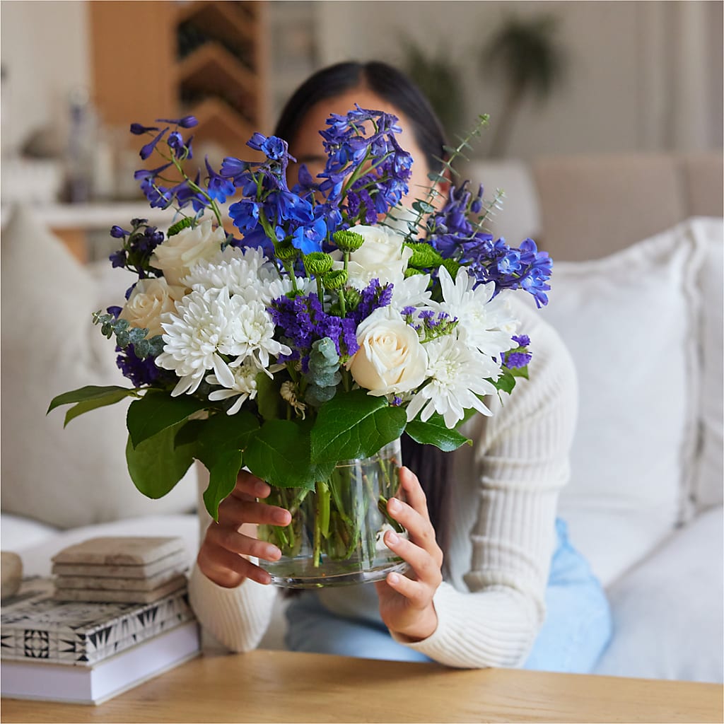 Cerulean Waves Bouquet –  Kiss Floral Llc, Claymont DE