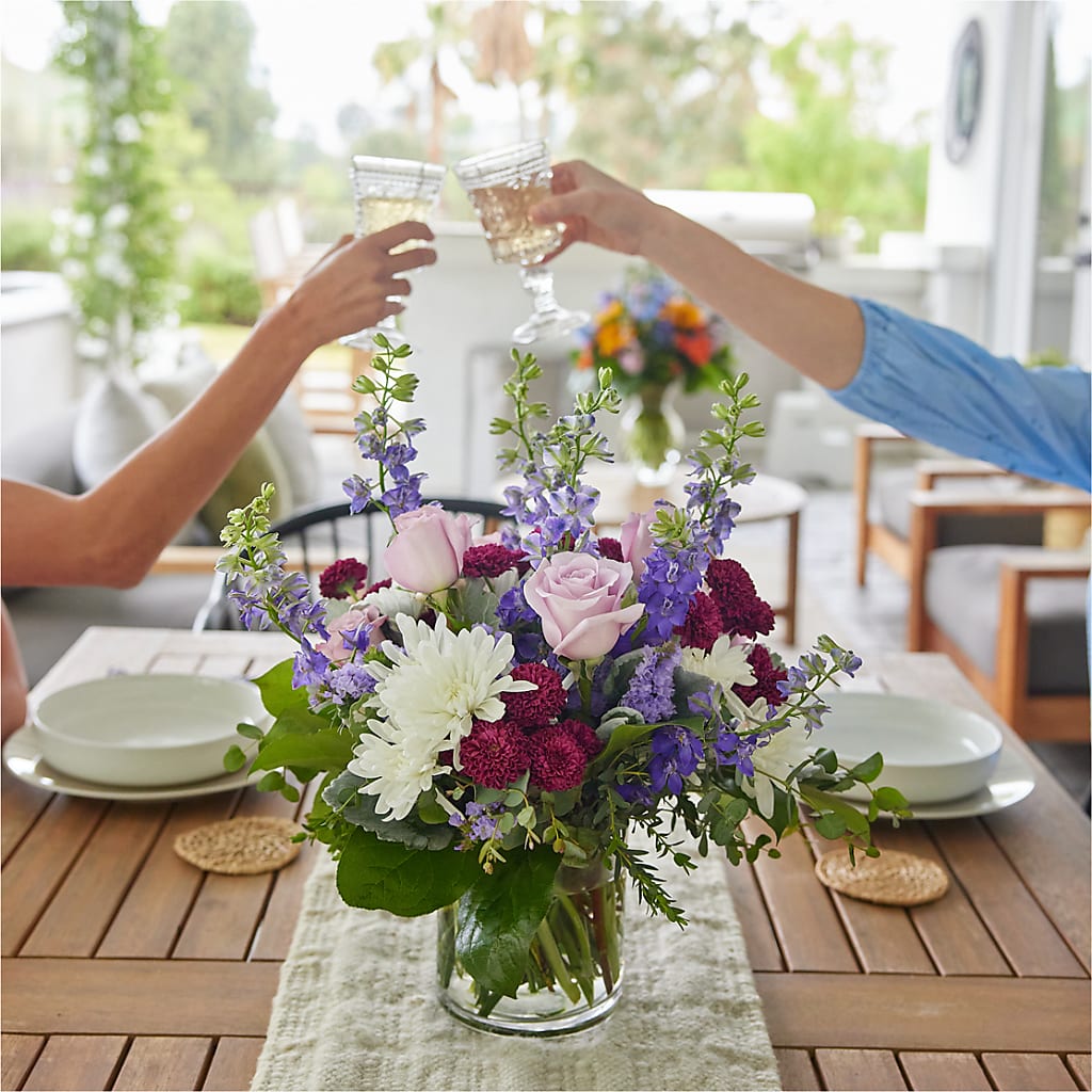 Violet Frost Bouquet –  Kiss Floral Llc, Claymont DE